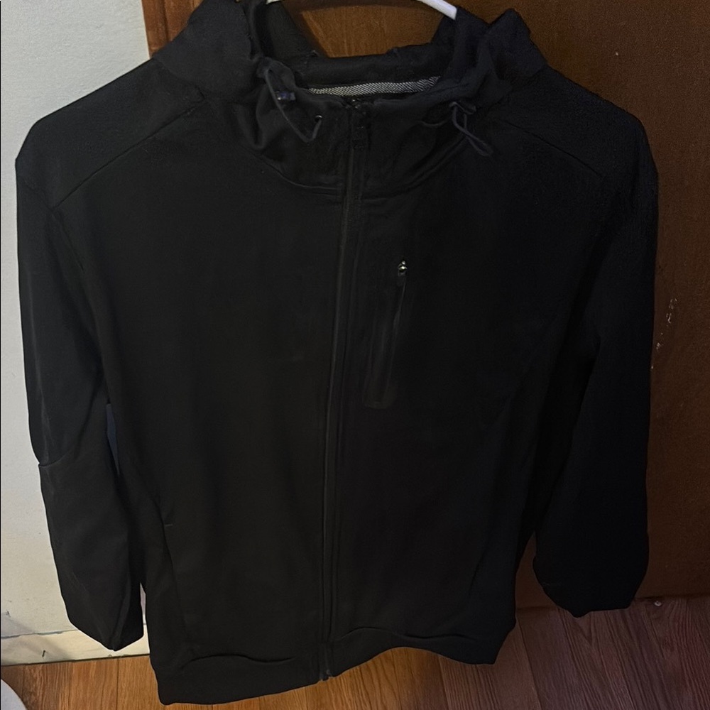 Mondetta Black Windbreaker Jacket